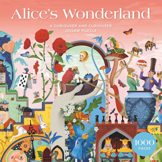 LAURENCE KING Alice's Wonderland 1000 Piece Puzzle