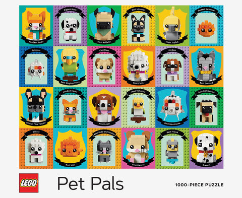CHRONICLE BOOKS LEGO Pet Pals 1000-Piece Puzzle
