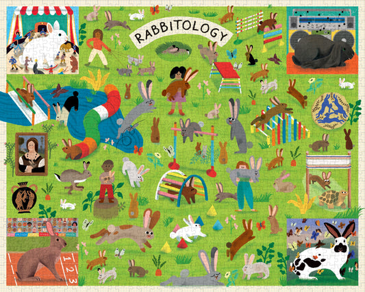 PA PRESS Rabbitology 1000 Piece Puzzle