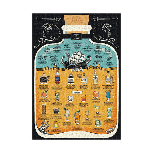 RIDLEY'S Rum Lover's 500-piece Jigsaw Puzzle