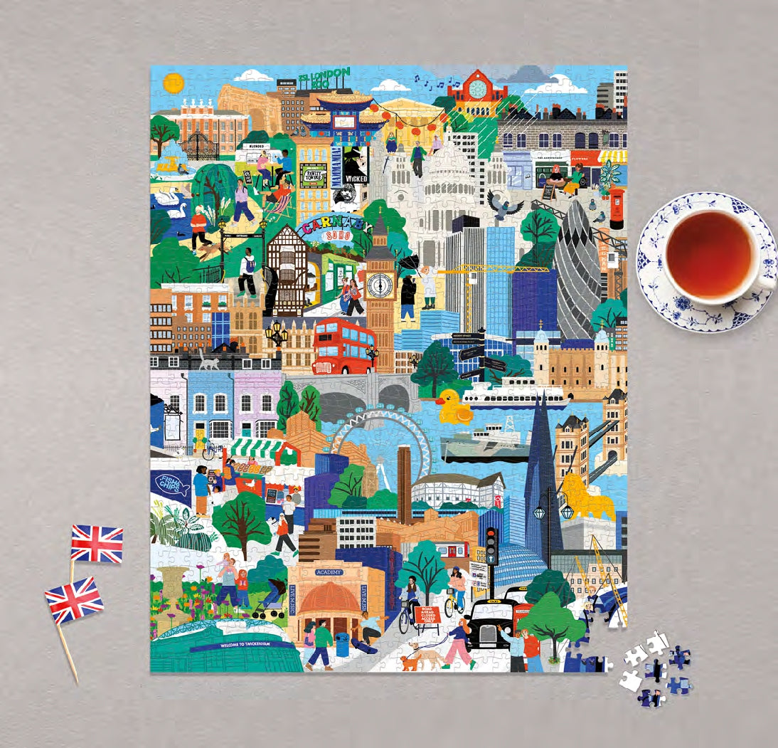 RIDLEY'S London Calling City Life 1000-piece Jigsaw Puzzle