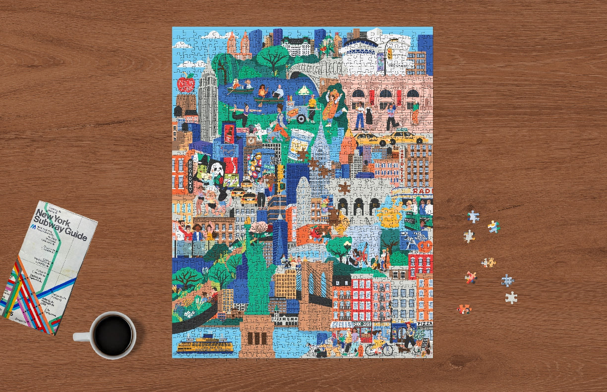 RIDLEY'S New York, New York! City Life 1000-piece Jigsaw Puzzle