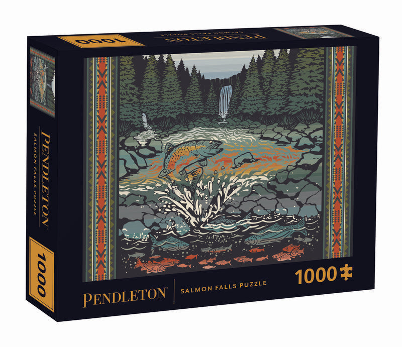 CHRONICLE BOOKS, Pendleton Salmon Falls 1000-Piece Puzzle