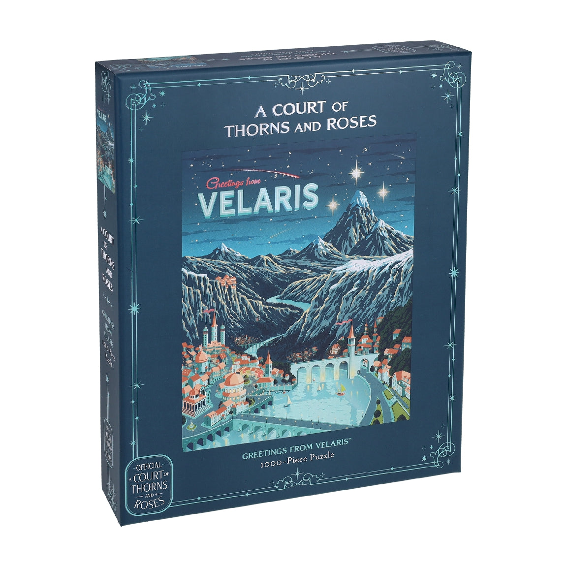 CHRONICLE BOOKS, A Court of Thorns and Roses Official Greetings from Velaris 1000-Piece Puzzle