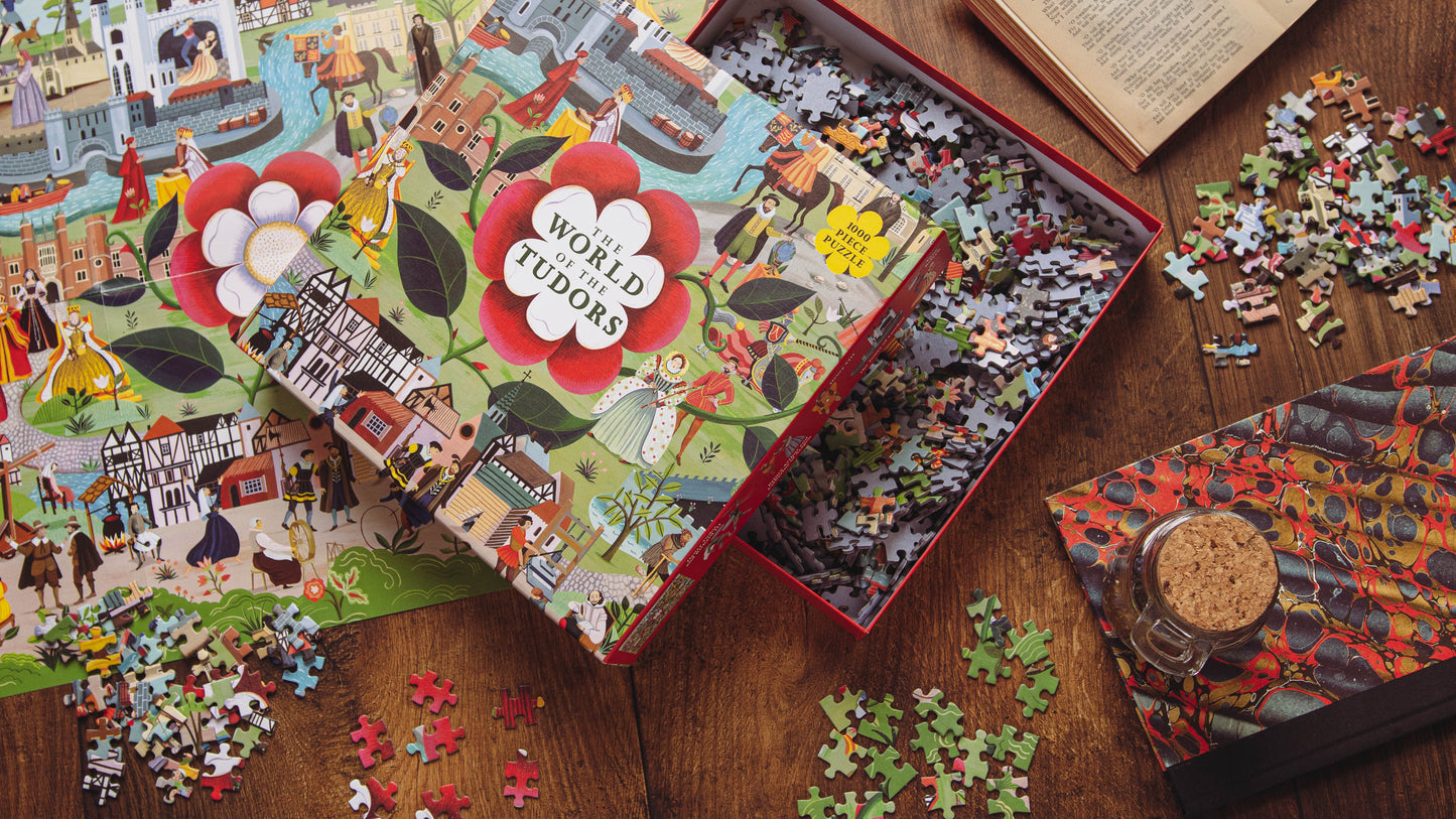 LAURENCE KING The World of the Tudors 1000 Piece Puzzle