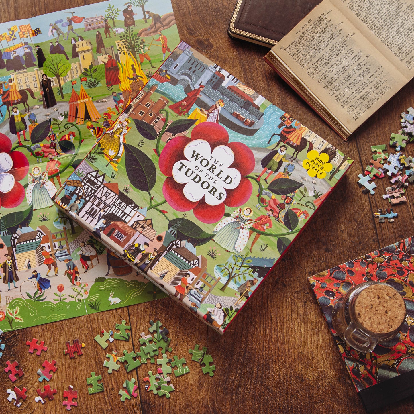 LAURENCE KING The World of the Tudors 1000 Piece Puzzle