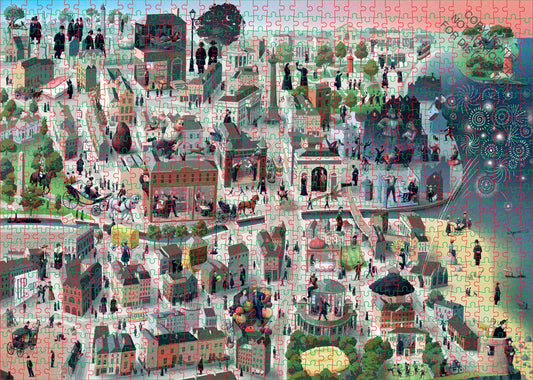 LAURENCE KING The World of James Joyce 1000 Piece Puzzle