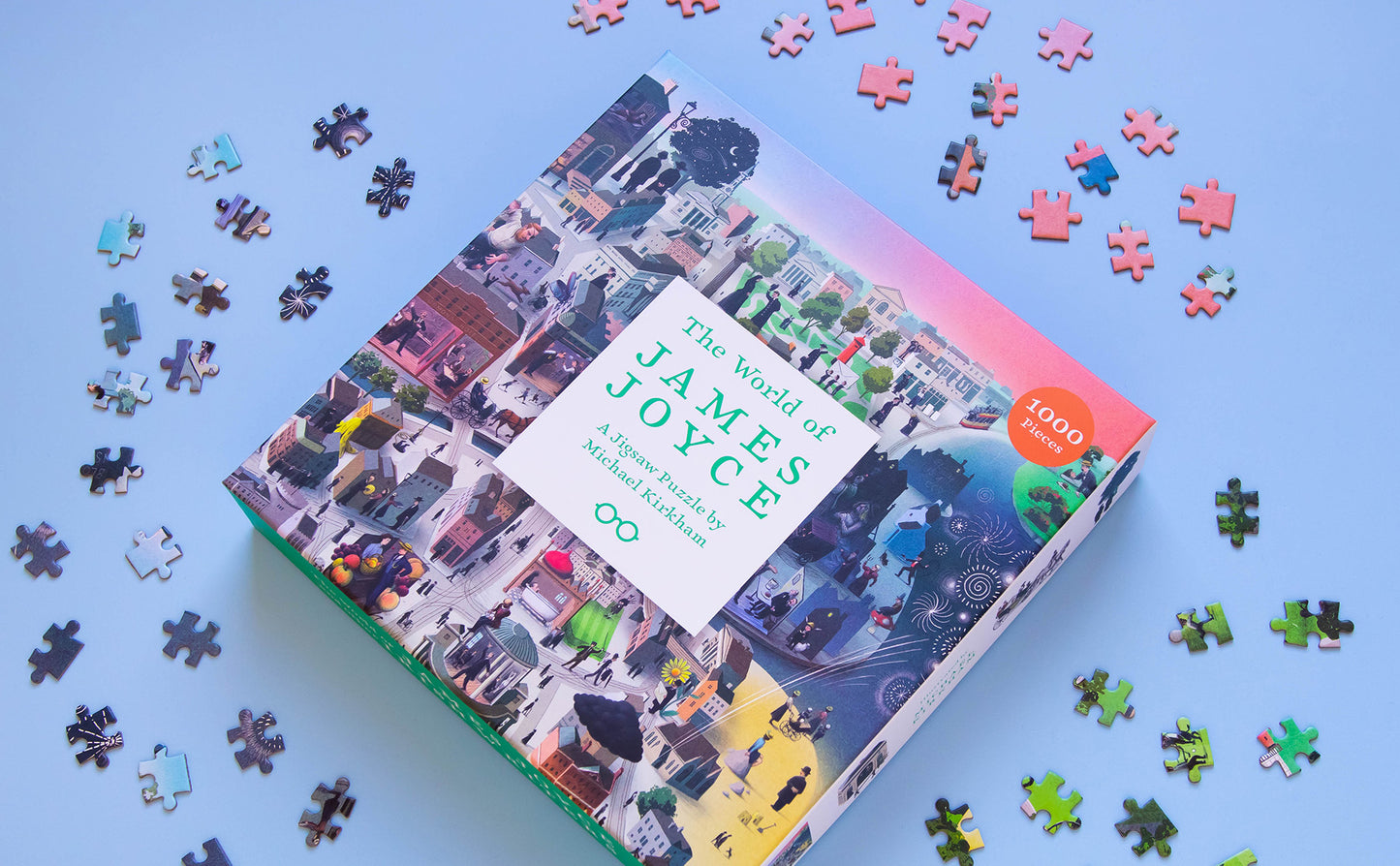 LAURENCE KING The World of James Joyce 1000 Piece Puzzle