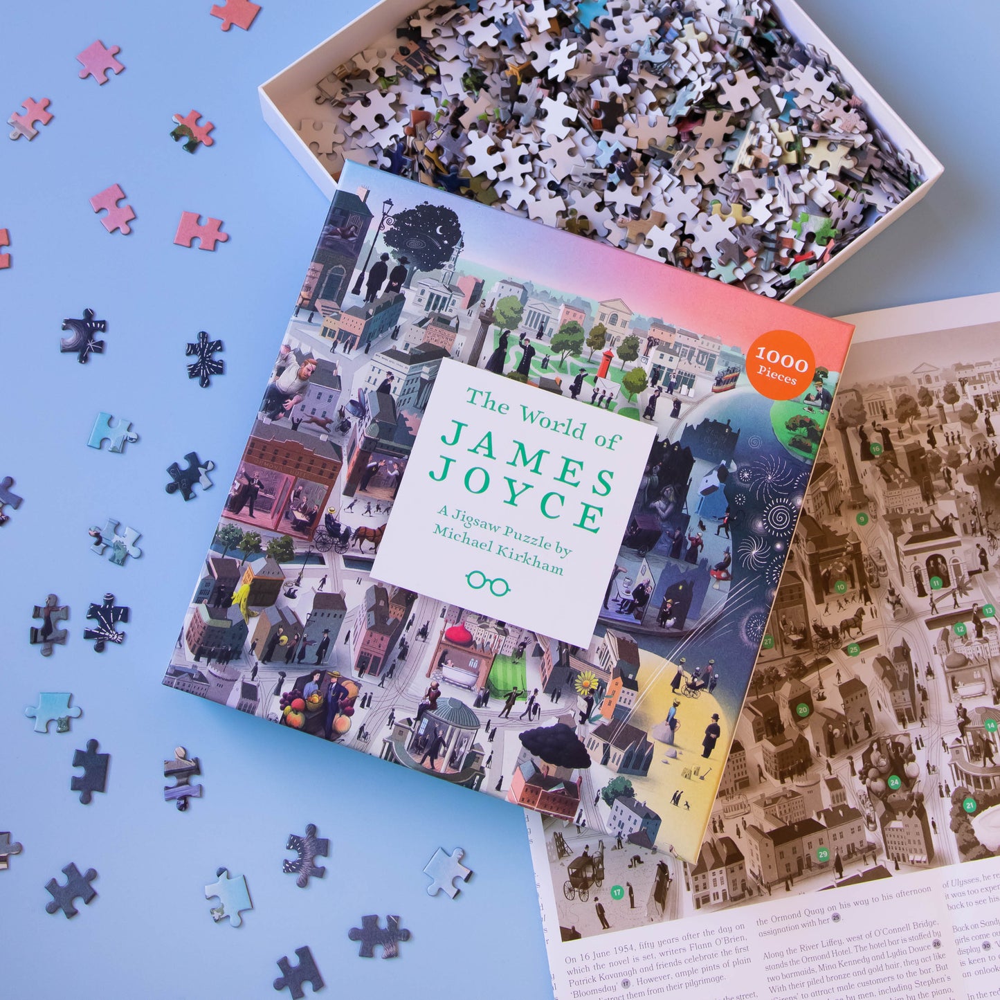 LAURENCE KING The World of James Joyce 1000 Piece Puzzle