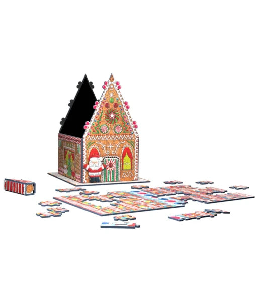 EUROGRAPHICS 3D Gingerbread House 302-Piece Puzzle