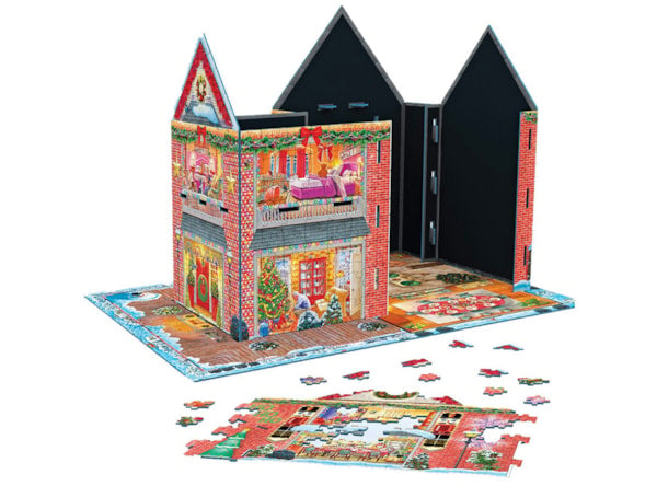 EUROGRAPHICS 3D Christmas House 1100-Piece Puzzle