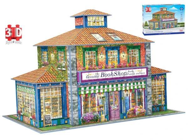 Eurographics 3D Book Shop 1389-Piece Puzzle.