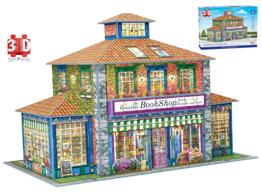 Eurographics 3D Book Shop 1389-Piece Puzzle.