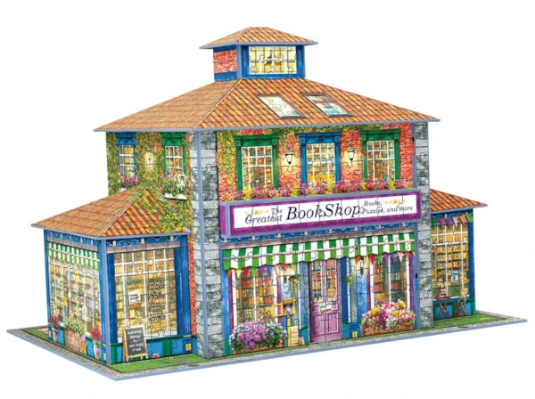Eurographics 3D Book Shop 1389-Piece Puzzle.
