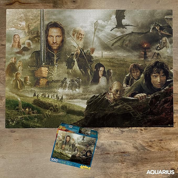 AQUARIUS Lord of the Rings 3000 Piece Jigsaw Puzzle