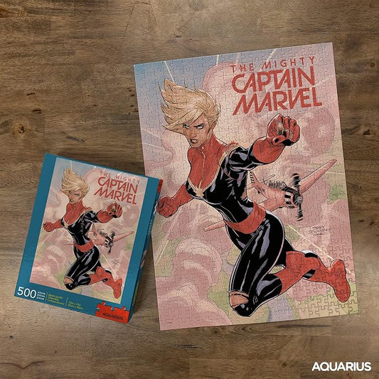 AQUARIUS Marvel Captain Marvel Cover 500 pc Puzzle