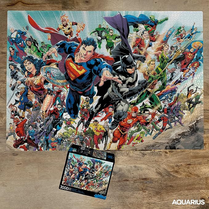 Aquarius DC Comics Cast 3000 pc Puzzle