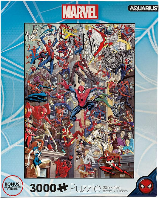 Aquarius Marvel Spider Man Heroes Puzzle (3000 Piece Jigsaw Puzzle)