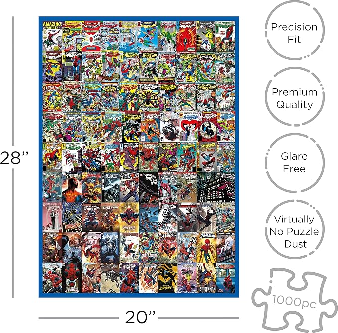 Aquarius Marvel Spider-Man Puzzle (1000 Piece Jigsaw Puzzle)