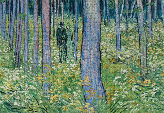 Pomegranate, Vincent van Gogh: Undergrowth with Two Figures 1000-Piece Jigsaw Puzzle
