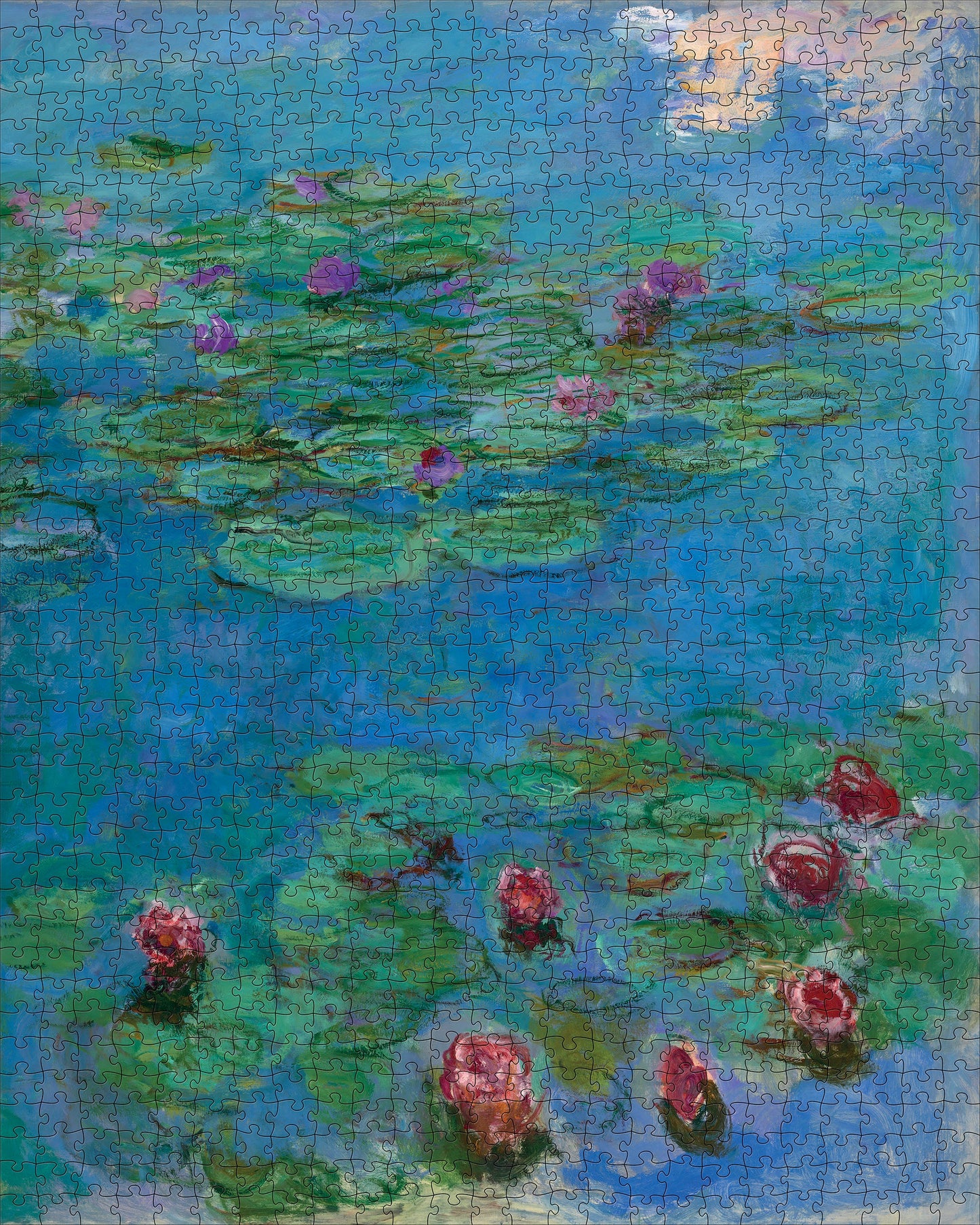 Pomegranate, Claude Monet: Water Lilies 1000-Piece Jigsaw Puzzle