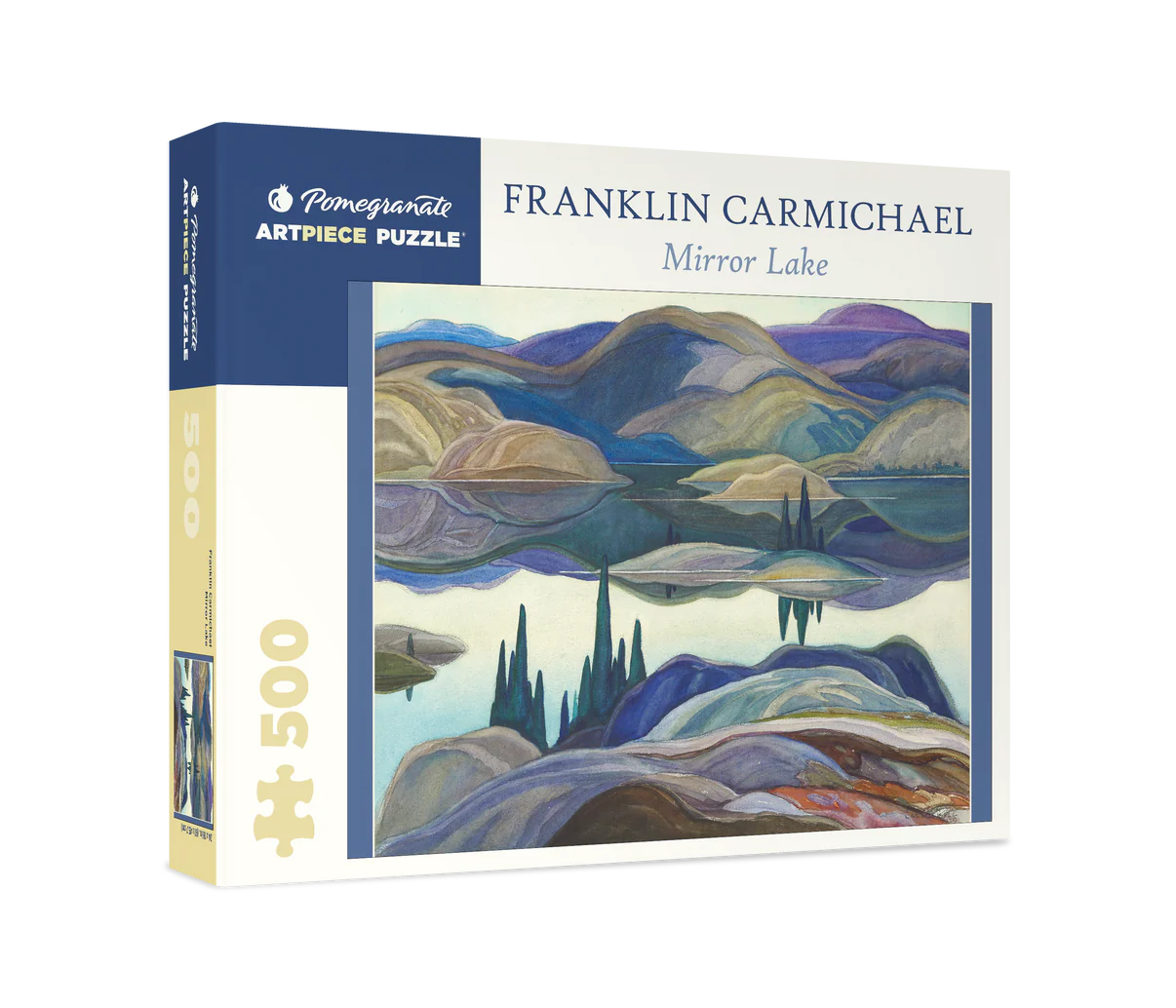 Pomegranate, Franklin Carmichael: Mirror Lake 500-Piece Jigsaw Puzzle