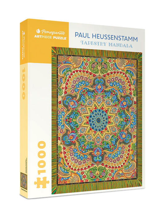 Pomegranate, Paul Heussenstamm: Tapestry Mandala 1000-Piece Jigsaw Puzzle