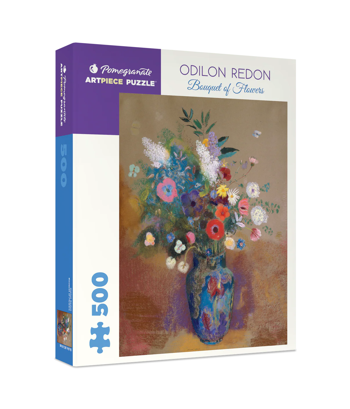 Pomegranate, Odilon Redon: Bouquet of Flowers 500-Piece Jigsaw Puzzle