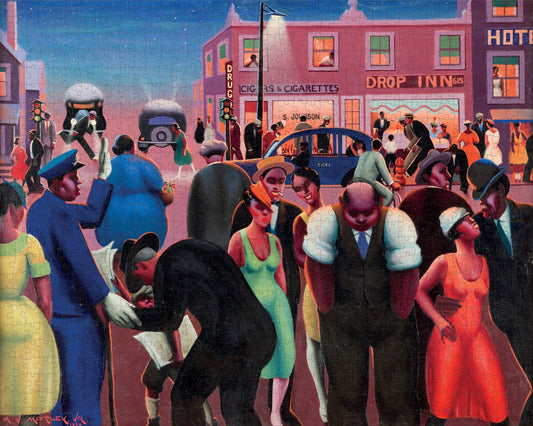 Pomegranate, Archibald Motley: Black Belt 1000-Piece Jigsaw Puzzle