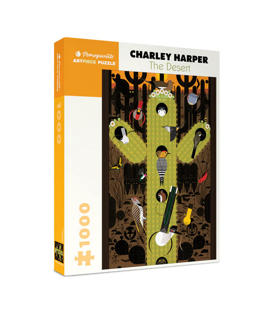 Pomegranate, Charley Harper: The Desert 1000-Piece Jigsaw Puzzle