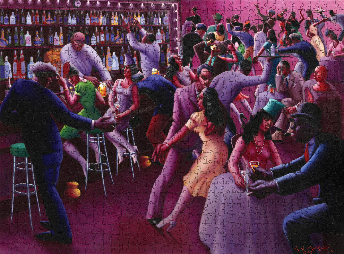 Pomegranate, Archibald Motley: Nightlife 1000-Piece Jigsaw Puzzle