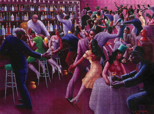 Pomegranate, Archibald Motley: Nightlife 1000-Piece Jigsaw Puzzle