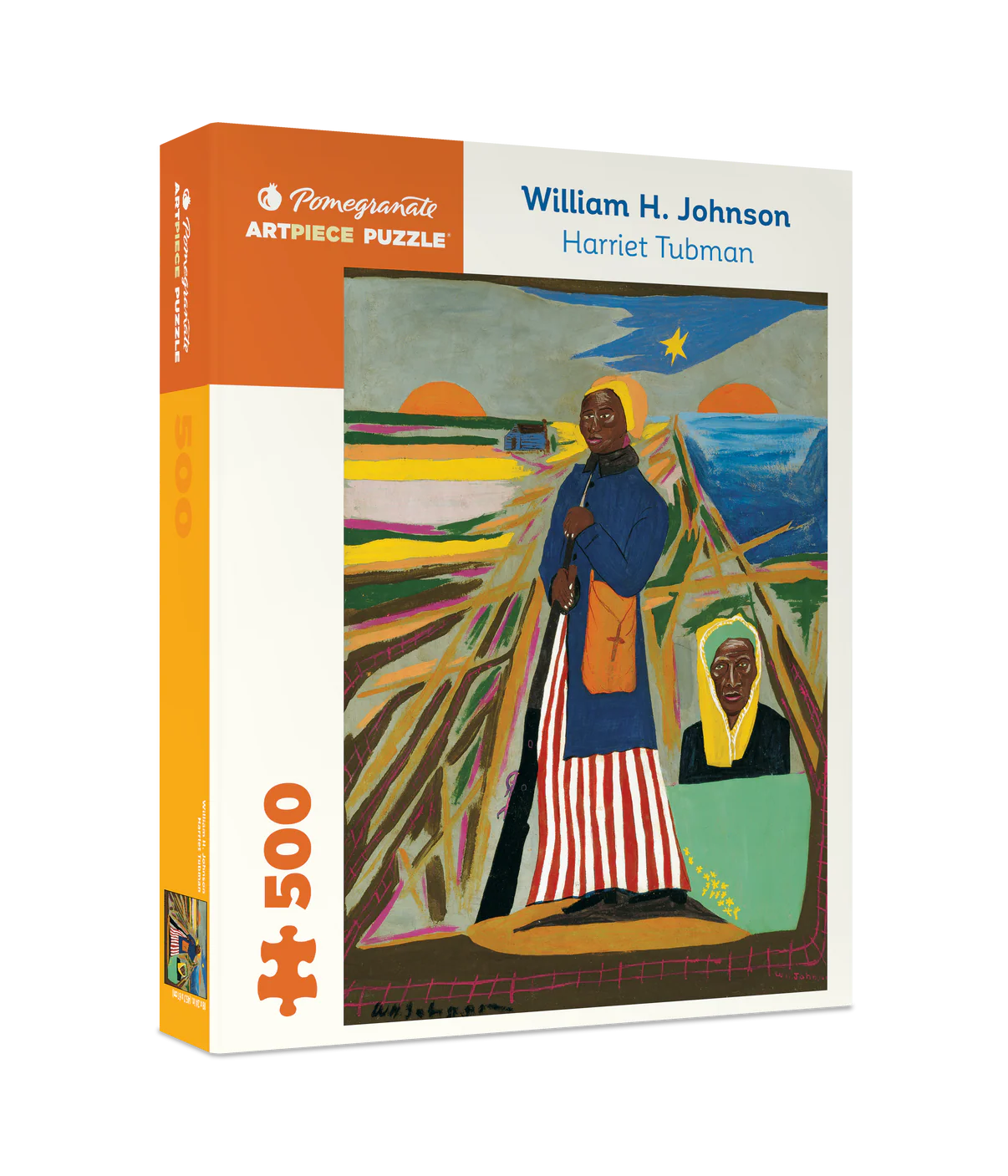 Pomegranate, William H. Johnson: Harriet Tubman 500-Piece Jigsaw Puzzle
