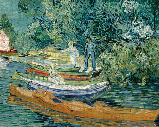 Pomegranate, Vincent van Gogh: Bank of the Oise at Auvers 1000-Piece Jigsaw Puzzle