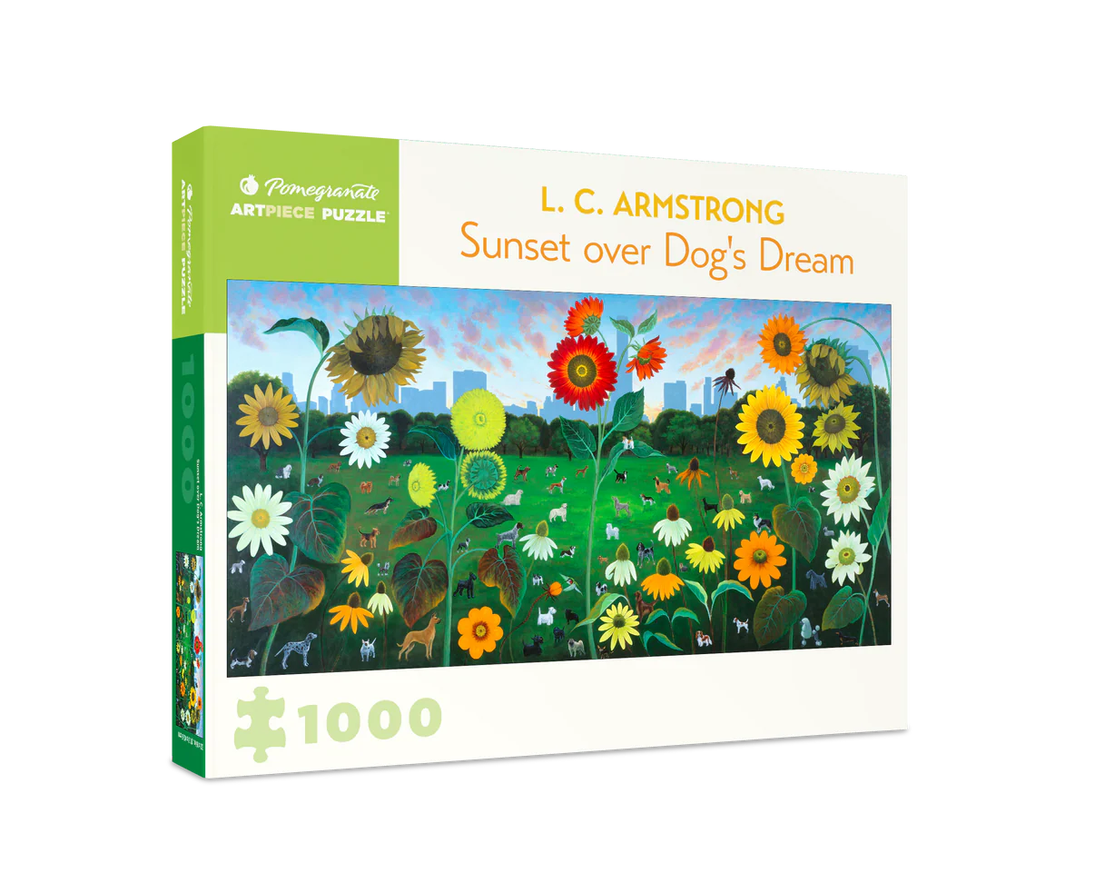 Pomegranate, L. C. Armstrong: Sunset over Dog's Dream 1000-Piece Jigsaw Puzzle