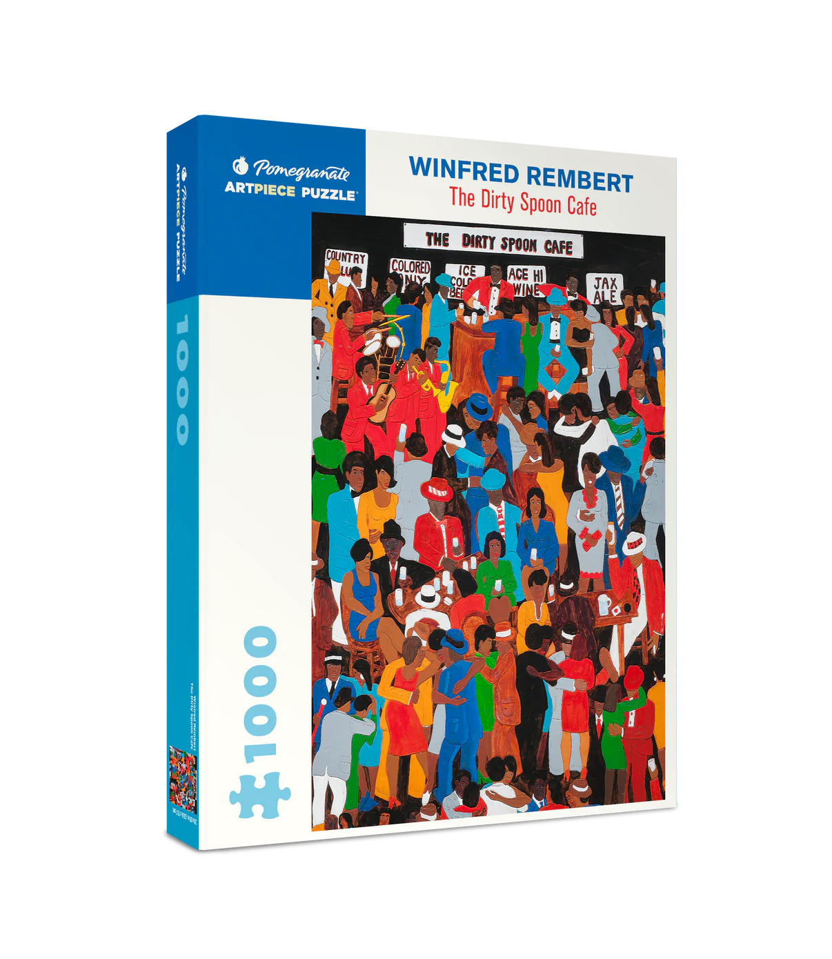 Pomegranate, Winfred Rembert: The Dirty Spoon Cafe 1000-Piece Jigsaw Puzzle