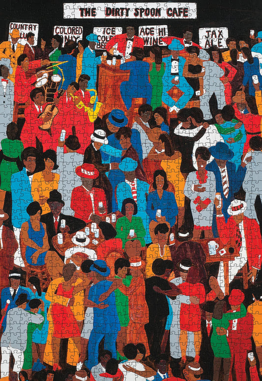 Pomegranate, Winfred Rembert: The Dirty Spoon Cafe 1000-Piece Jigsaw Puzzle