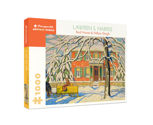 Pomegranate, Lawren S. Harris: Red House and Yellow Sleigh 1000-Piece Jigsaw Puzzle