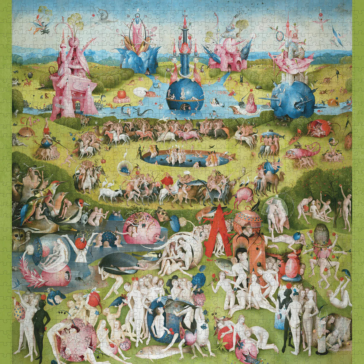 Pomegranate, Hieronymus Bosch: The Garden of Earthly Delights 1000-Piece Jigsaw Puzzle