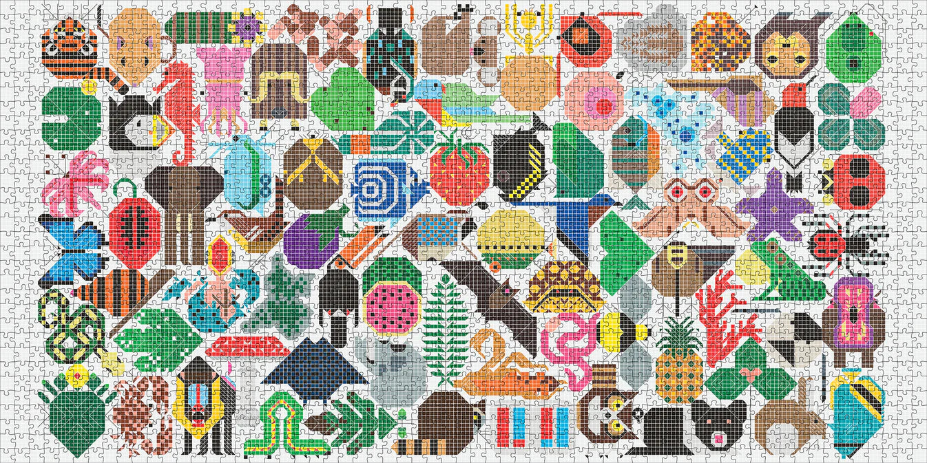 Pomegranate, Charley Harper: Web of Life 2000-Piece Jigsaw Puzzle