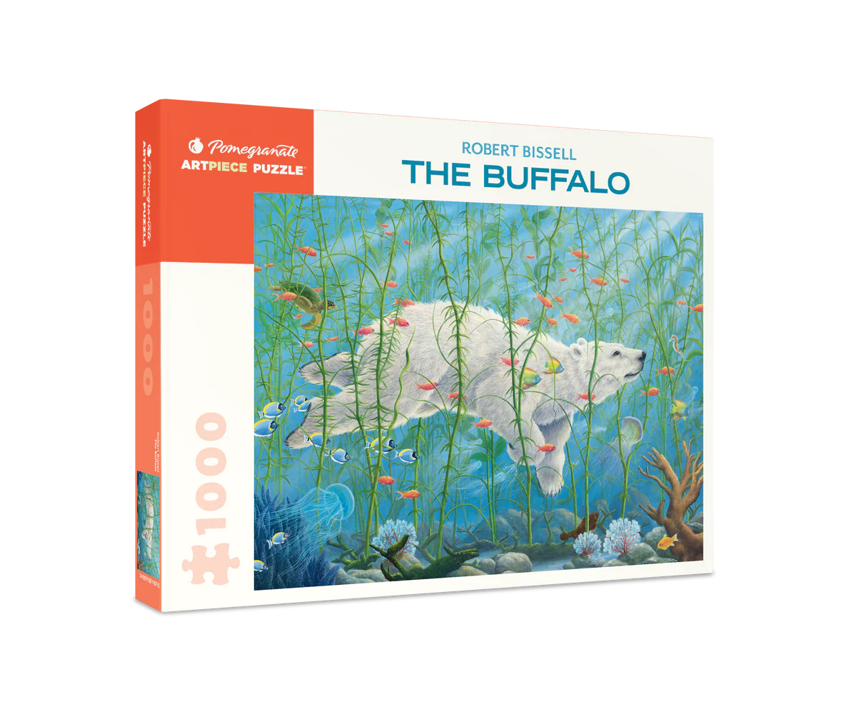 Pomegranate, Robert Bissell: The Buffalo 1000-Piece Jigsaw Puzzle
