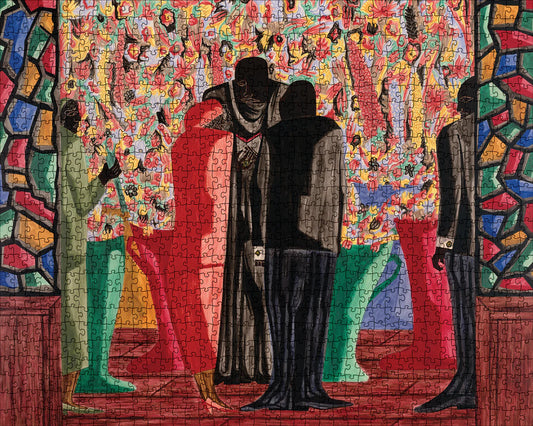 Pomegranate, Jacob Lawrence: The Wedding 1000-Piece Jigsaw Puzzle