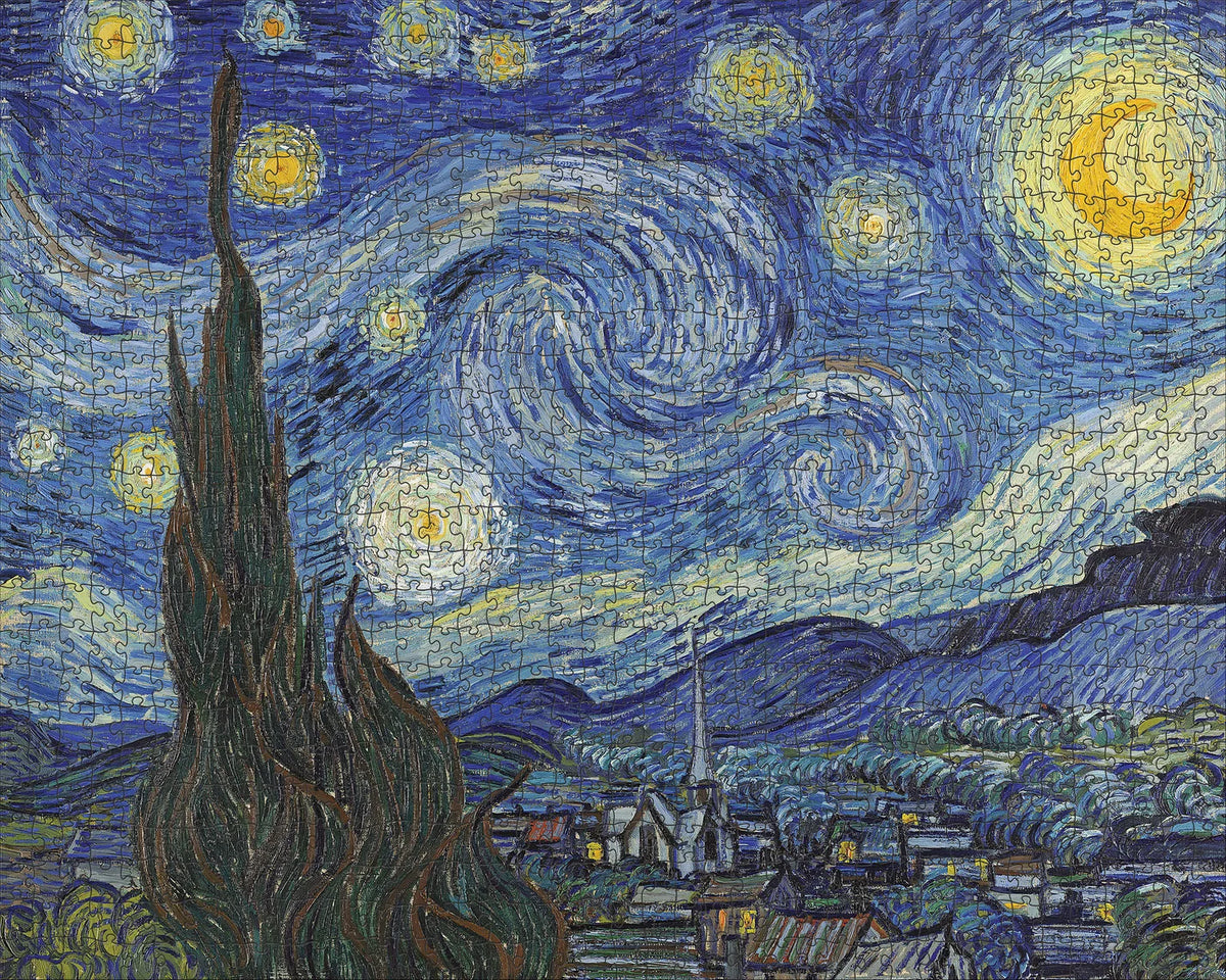 Pomegranate, Vincent van Gogh: The Starry Night 1000-Piece Jigsaw Puzzle
