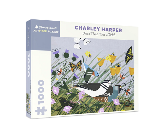 Pomegranate, Charley Harper: Once There Was a Field 1000-Piece Jigsaw Puzzle