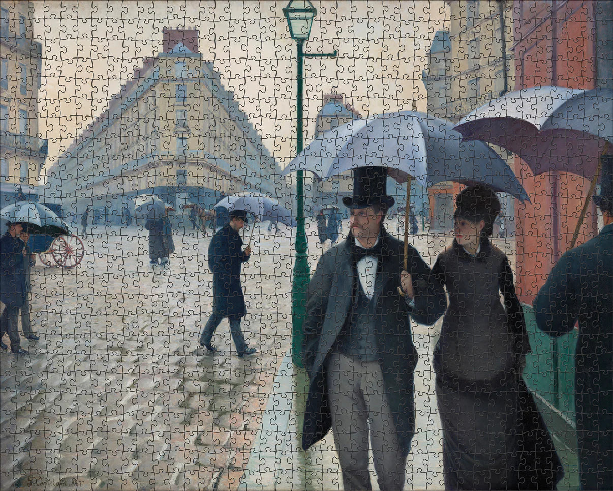 Pomegranate, Gustave Caillebotte: Paris Street; Rainy Day 1000-Piece Jigsaw Puzzle