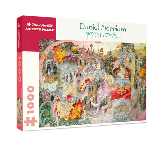 Pomegranate, Daniel Merriam: Moon Voyage 1000-Piece Puzzle