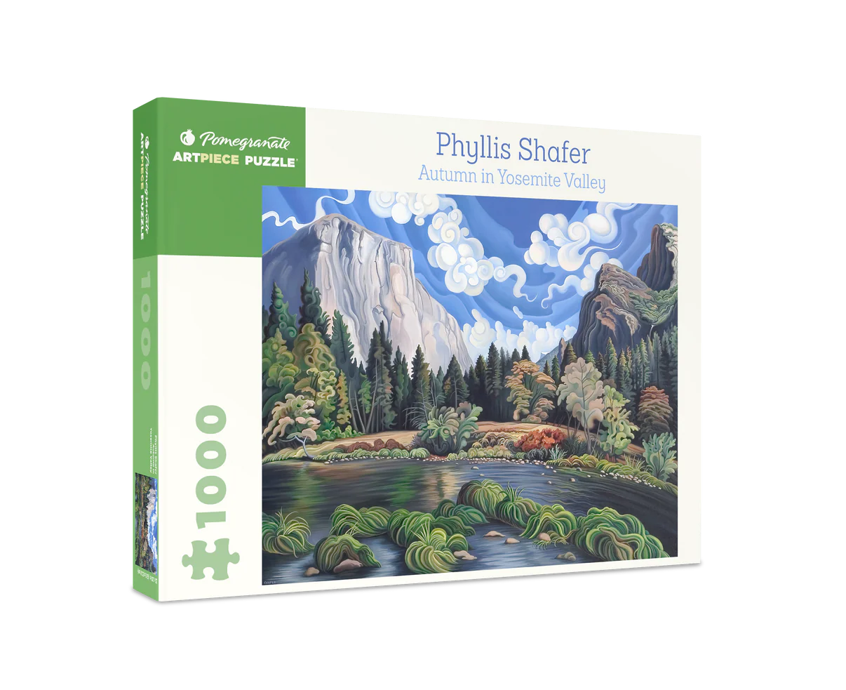 Pomegranate, Phyllis Shafer: Autumn in Yosemite Valley 1000-Piece Jigsaw Puzzle