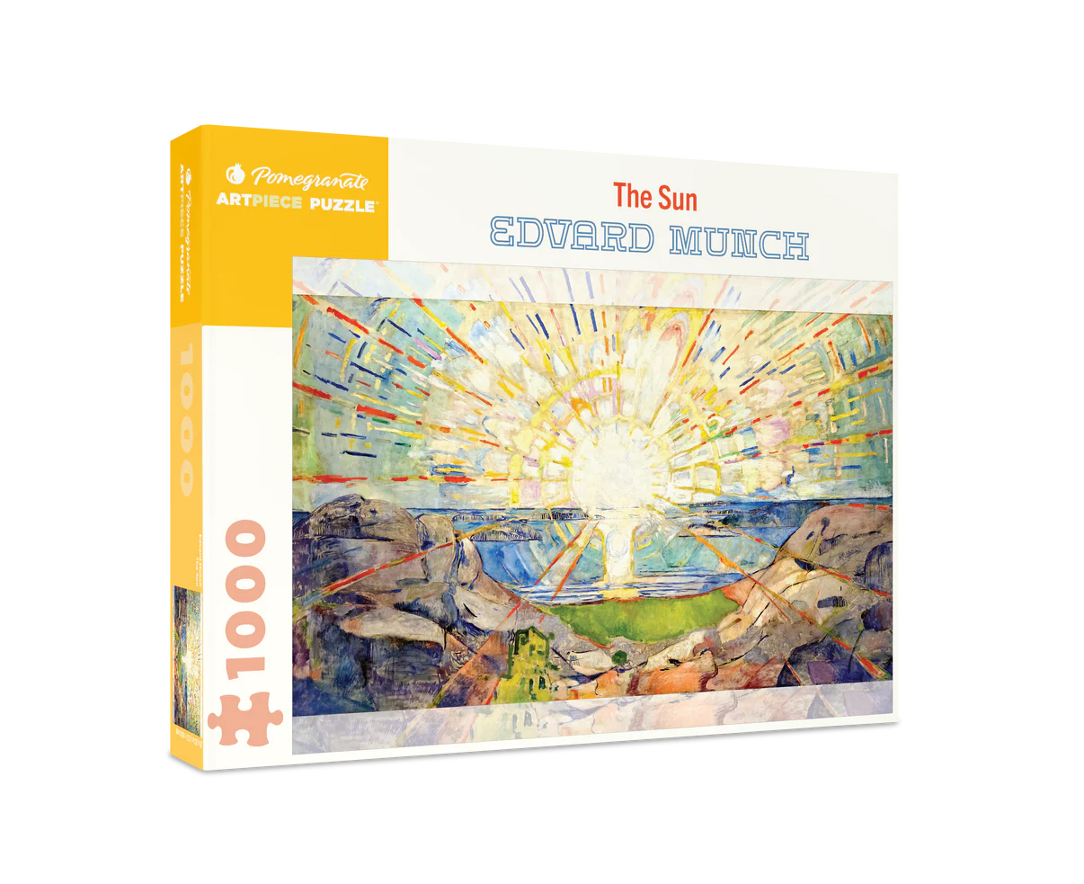 Pomegranate, Edvard Munch: The Sun 1000-Piece Jigsaw Puzzle