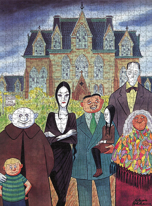 Pomegranate, The Addams Family 1000-Piece Jigsaw Puzzle