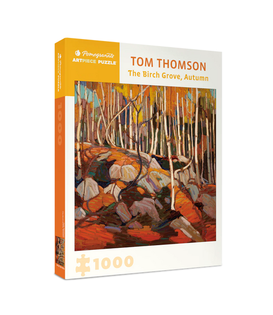 Pomegranate, Tom Thomson: The Birch Grove, Autumn 1000-Piece Jigsaw Puzzle